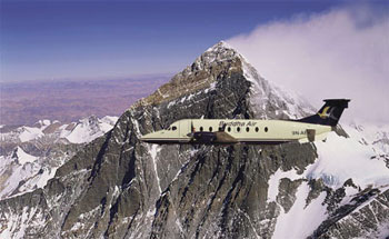 Mountain Flight in Nepal